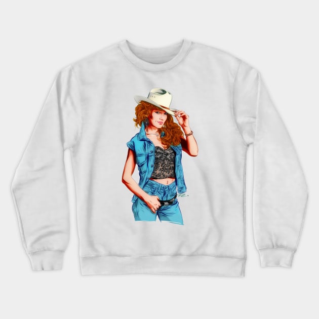 Tanya Tucker - An illustration by Paul Cemmick Crewneck Sweatshirt by PLAYDIGITAL2020